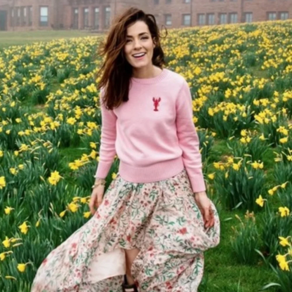 Kiel James Patrick Fresh Catch Lobster Sweater Pink Red Small Or  Medium! Rare! - Picture 9 of 9